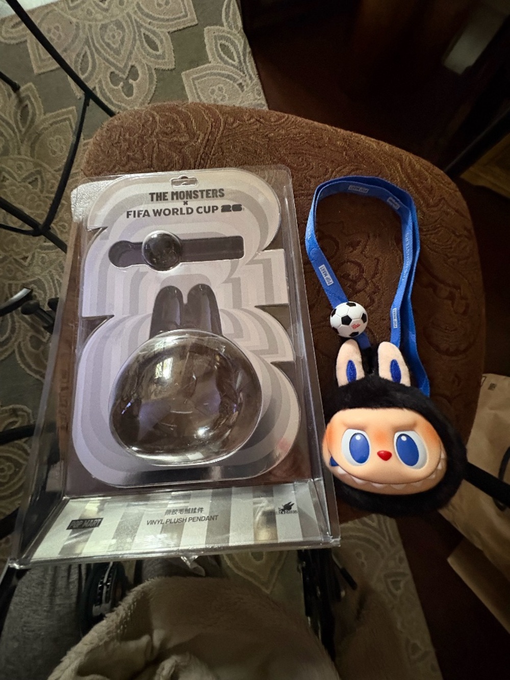 AUTHENTIC, BRAND NEW FIFA 2026 World Cup Labubu w/Lanyard!! Perfect for Fans!!